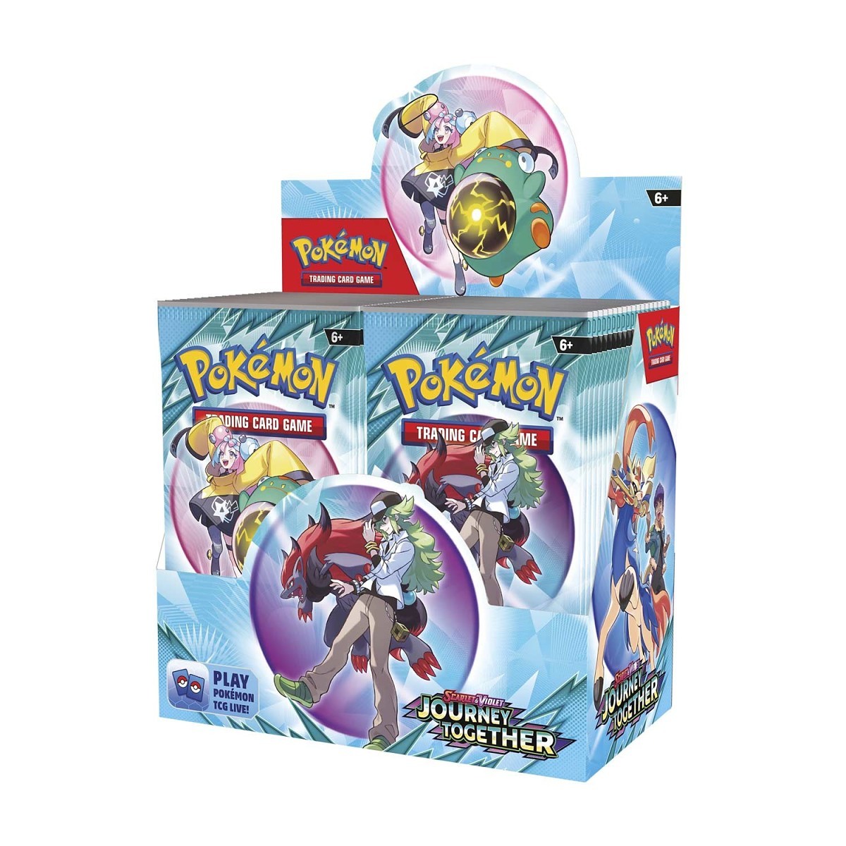 Scarlet & Violet-Journey Together Enhanced Booster Display Box (36 Packs & 1 Promo Card)