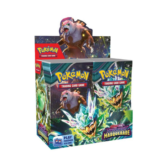 POKEMON TCG Twilight Masquerade Booster Deck Box
